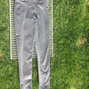 A  H&M sparkly black leggings